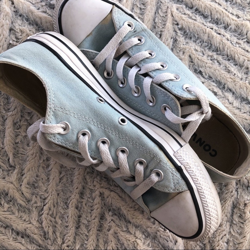 Baby Blue Converse All Star